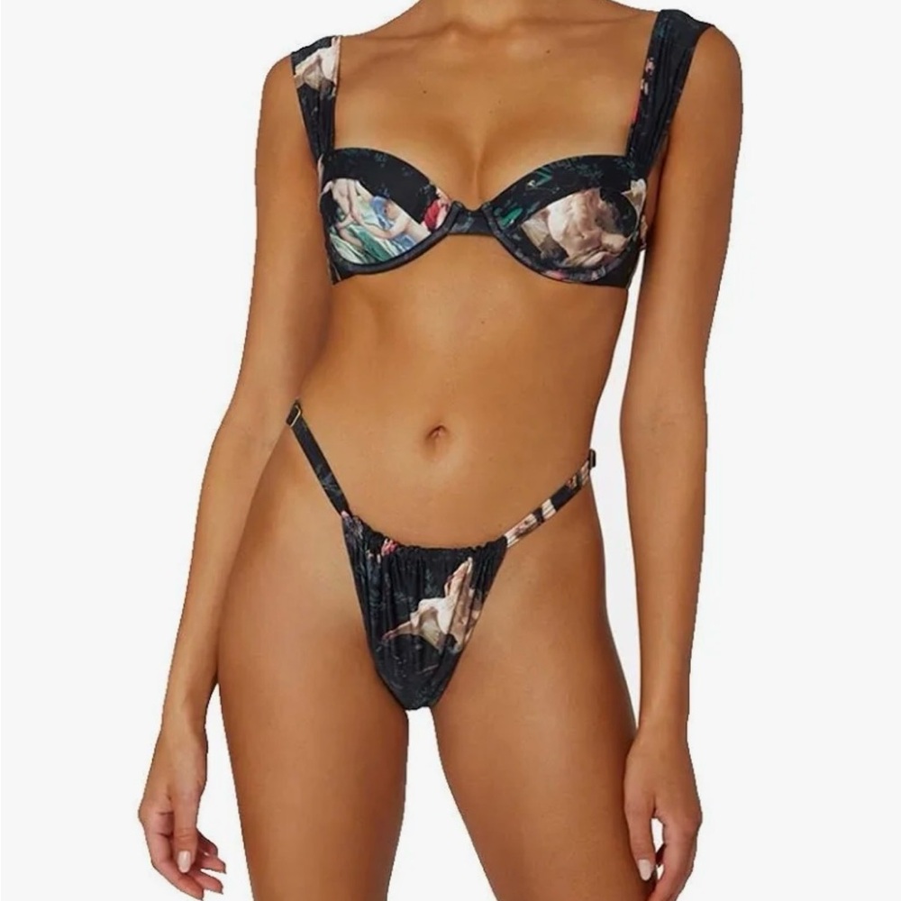 WeWoreWhat Emily Multicolor Bikini Set